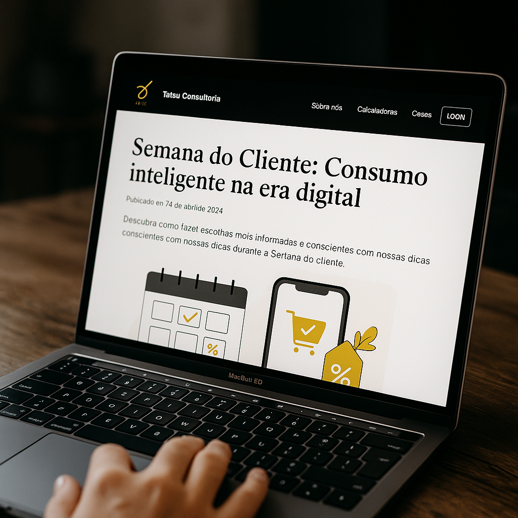 Semana do Cliente: Pare de Comprar Mais Barato. Aprenda a Gastar Melhor e Conquiste a Liberdade Financeira.